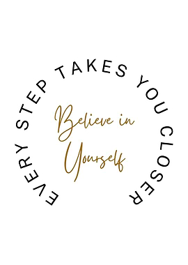 Believe in Yourself Inspirational Quote