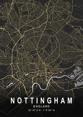 Nottingham Silver City Map