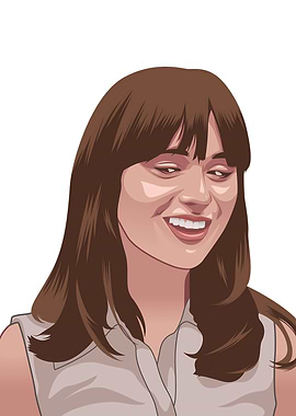 500 days of summer Zooey Deschanel fanart poster