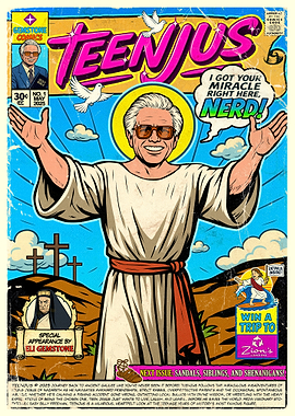 TeenJus Comic Book Cover Art