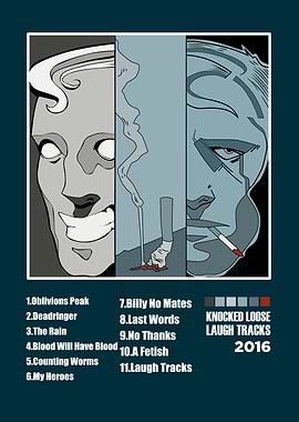 Knocked Loose - Laugh Tracks Album Art