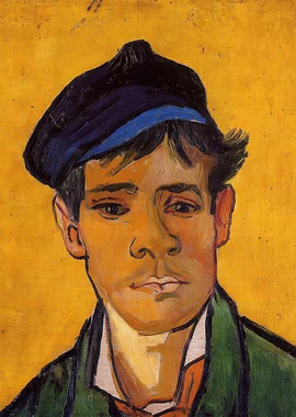Young Man with Cap, Van Gogh