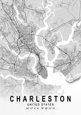 Charleston Light Map