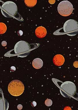 Planets and Stars Pattern