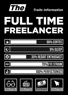 Full Time Freelancer Traits Information