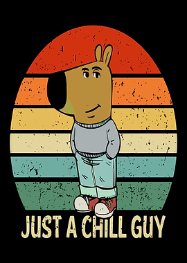 Just a Chill Guy Cartoon
