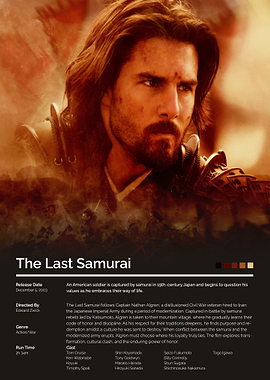 The Last Samurai Movie Poster