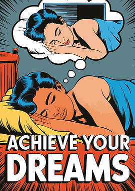 Achieve Your Dreams Comic Art