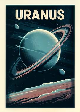 Uranus Planet Art