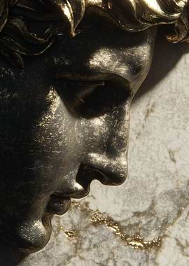Golden Statue Profile