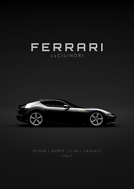 2025 Ferrari 12Cilindri Specs
