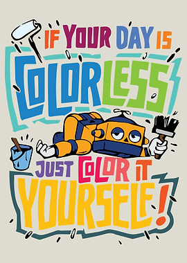 Colorless Day, Color It Yourself