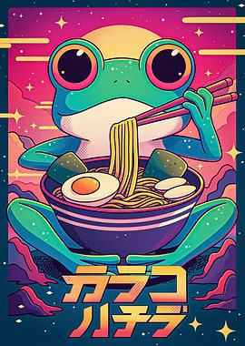 Cosmic Ramen Frog
