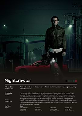 Nightcrawler Movie Poster