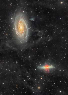 Bode's Galaxy & CIgar Galaxy