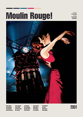 Moulin Rouge! Movie Poster