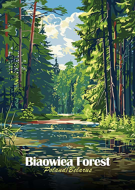 Bialowieza Forest Poland Belarus