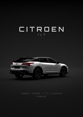 Back Citroen C5 X 2022 - Specs