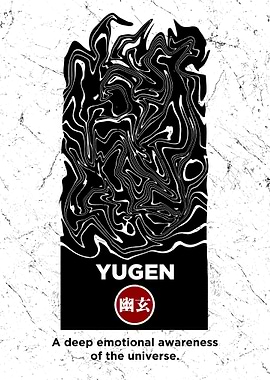 Yugen - Japanese Word Art