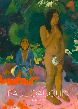 Paul Gauguin's Tahitian Scene Painting