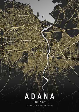 Adana Silver City Map