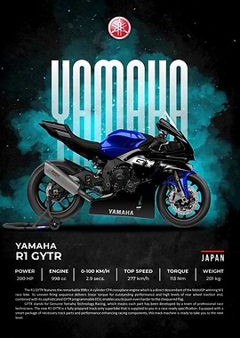 Yamaha R1 GYTR Motorcycle