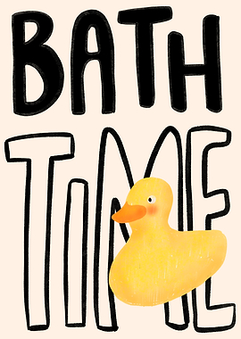 Bath Time with Rubber Duck