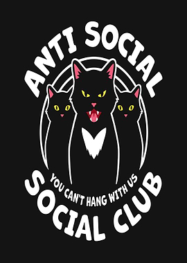 Anti Social Club Cats