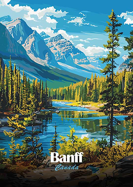 Banff Canada Landscape