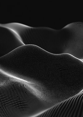 Abstract Dotted Landscape