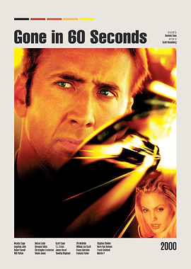Gone in 60 Seconds Movie Poster