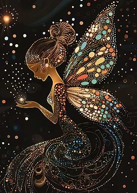 Sparkling Fairy in the Night
