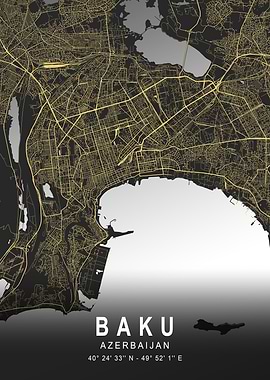 Baku Silver City Map