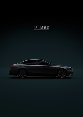 BMW i5 M60 2024 Carbon Black