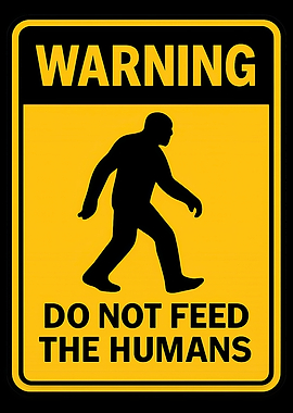 Warning: Do Not Feed the Humans