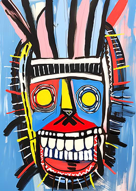 Abstract Face Painting