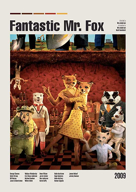 Fantastic Mr. Fox Movie Poster