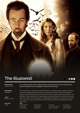 The Illusionist Movie Poster