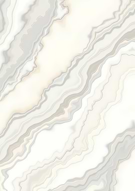 Abstract Marble Texture in Neutral Tones