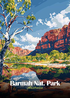 Barmah National Park Australia Landscape Art