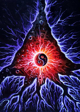 Pyramidal excitory neuron firing