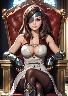 Beatrix on Throne