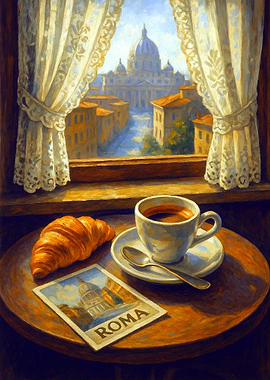 Breakfast in Rome