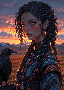 Raven Shaman: Tibetan Mountain Oracle