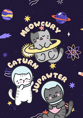 Cosmic Cats in Space