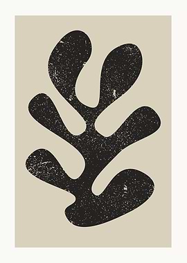 Abstract Leaf Art Print