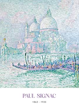 Venice, Santa Maria della Salute, Signac
