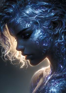 Celestial Woman Portrait