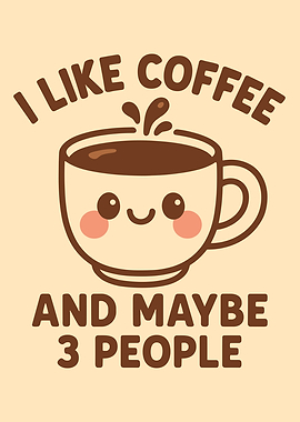 I Like Coffee and Maybe People