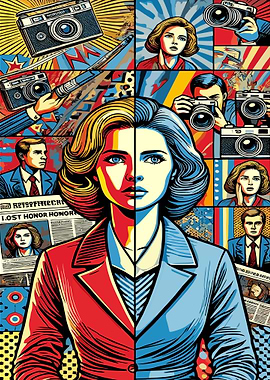 Retro Pop Art Collage